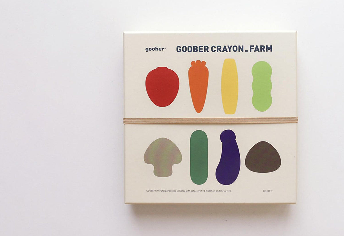 Farm Crayons with colouring book