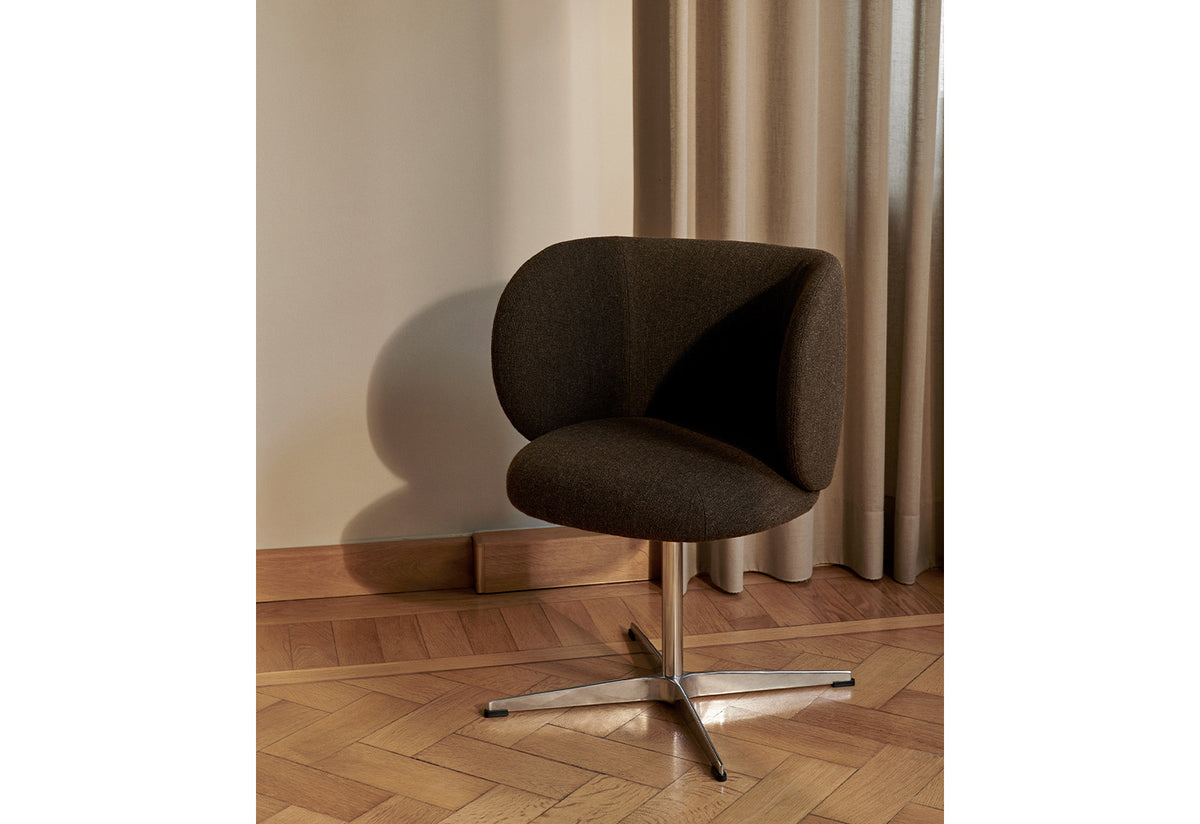 Rico Dining Chair | Swivel Base, Ferm living