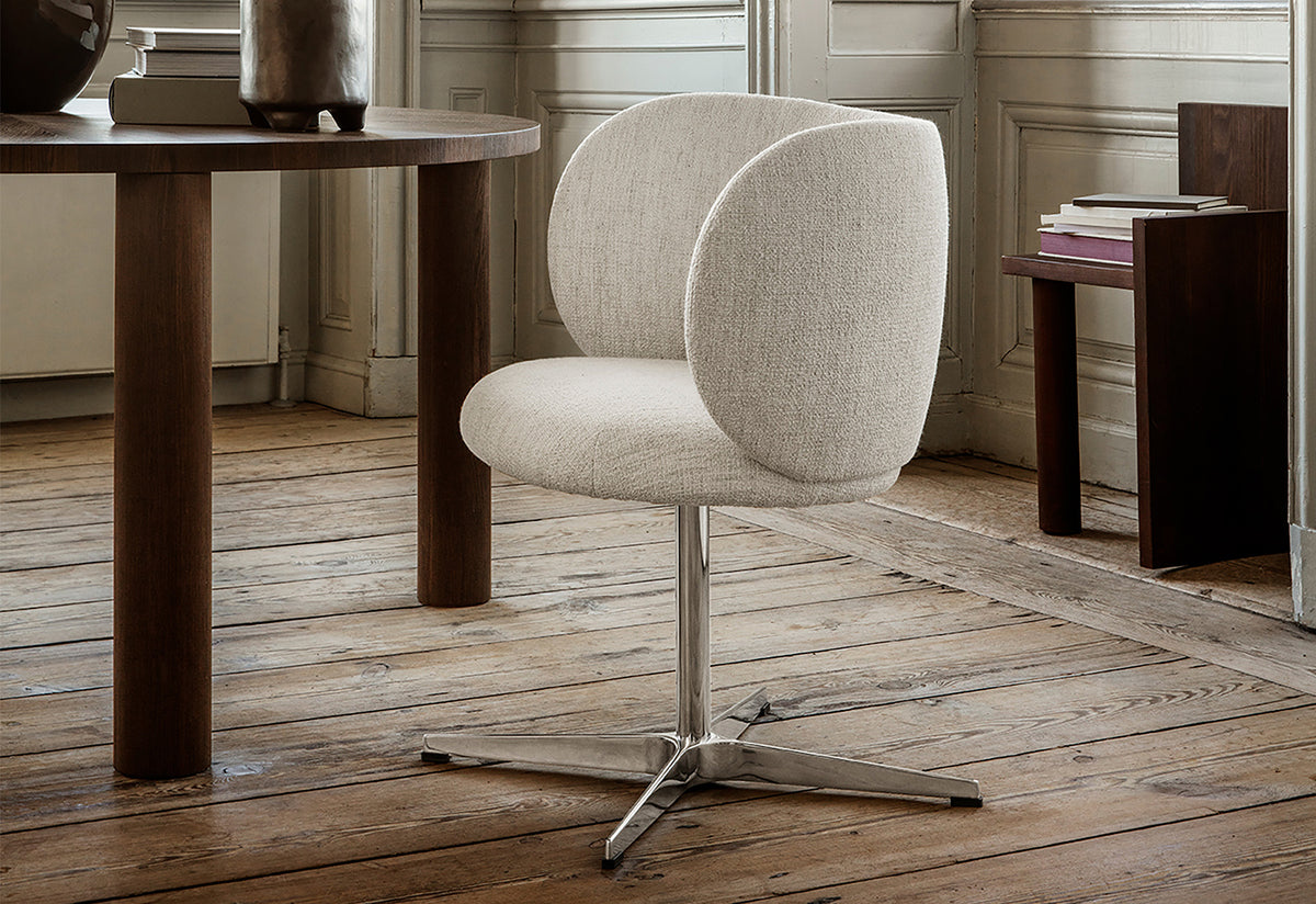 Rico Dining Chair | Swivel Base, Ferm living