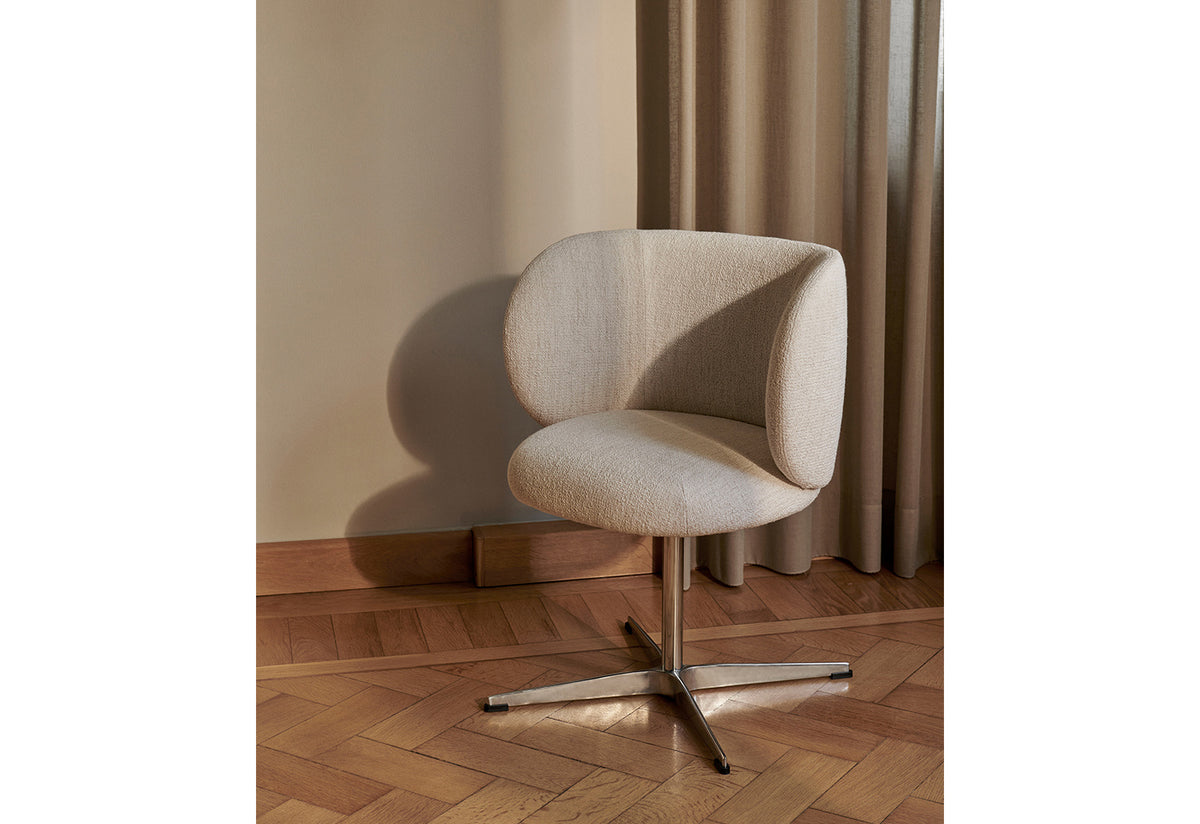 Rico Dining Chair | Swivel Base, Ferm living