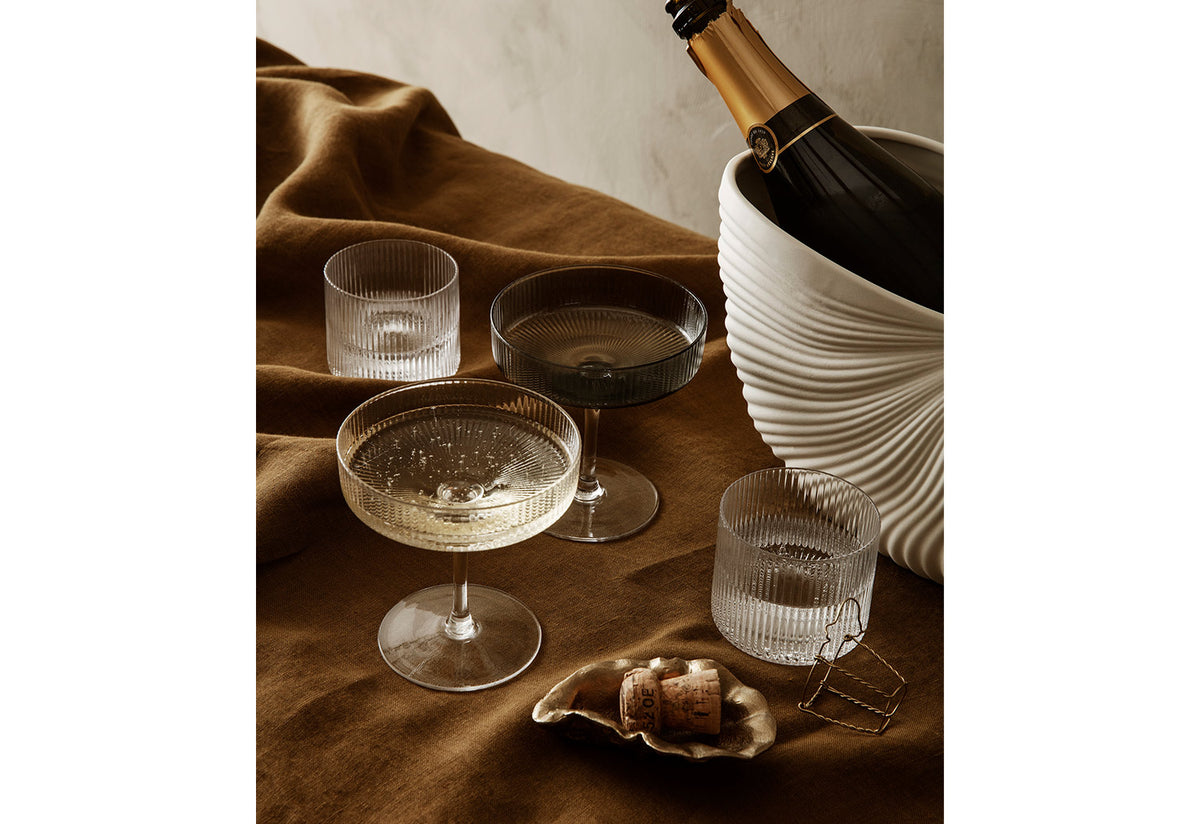 Ripple Low Glasses Set, Ferm living