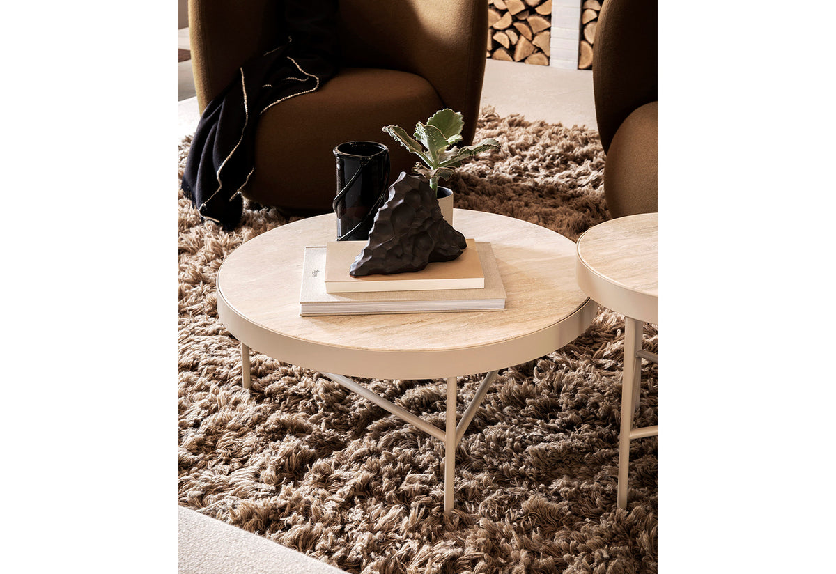 Ferm Living Travertine Side Table | Large | twentytwentyone | Default Title