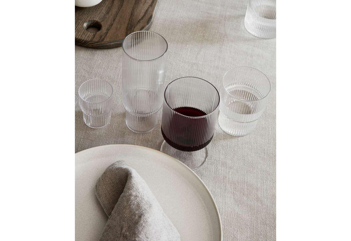 Ripple Wine Glasses, Set of 2, Ferm living