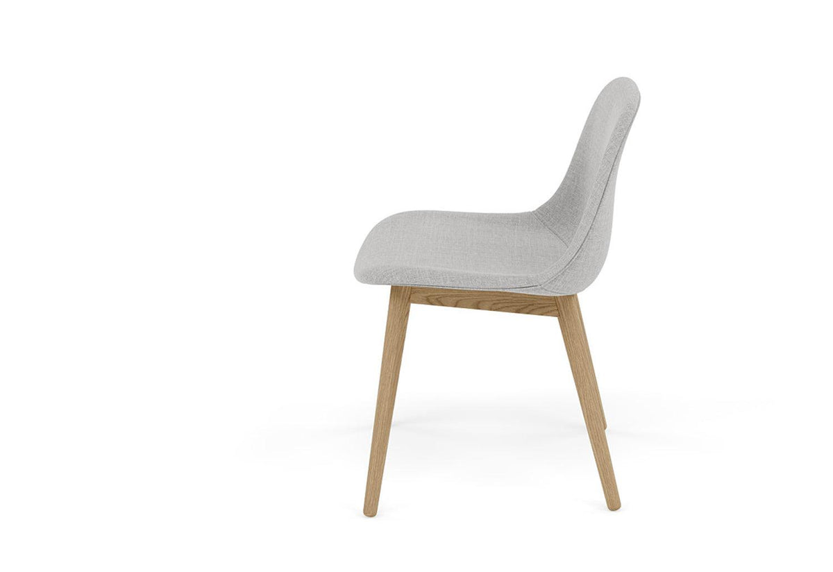 Fiber Side Chair Wood, Set of 5 - Ex-Display