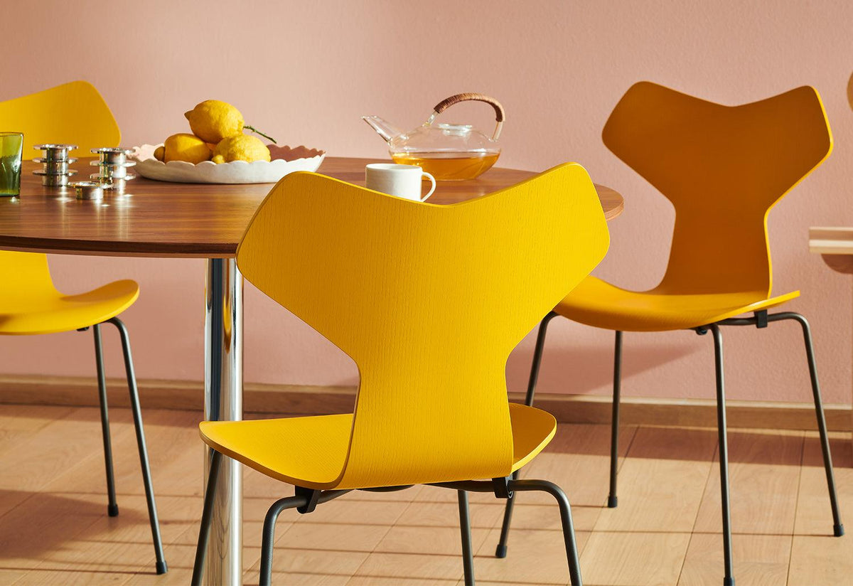 Grand Prix Metal Legs, Arne jacobsen, Fritz hansen