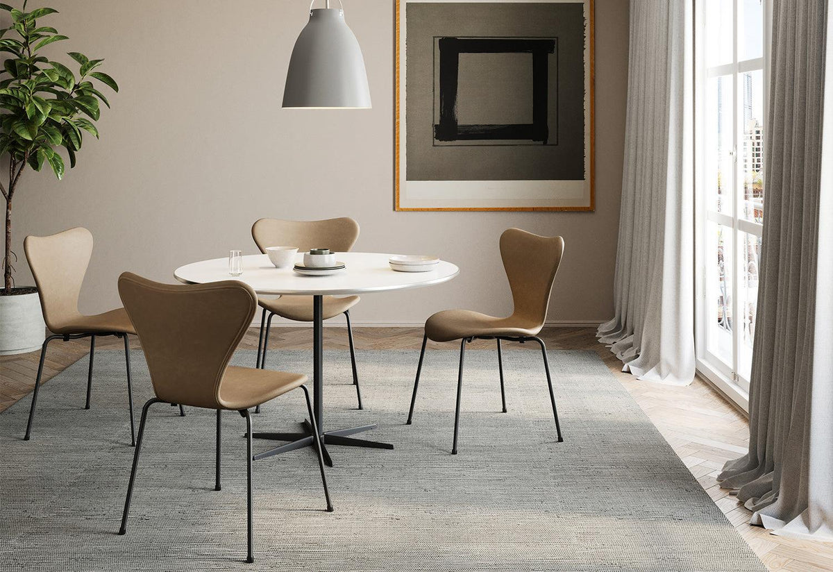 Circular Dining Table, Arne jacobsen, Piet hein, Fritz hansen