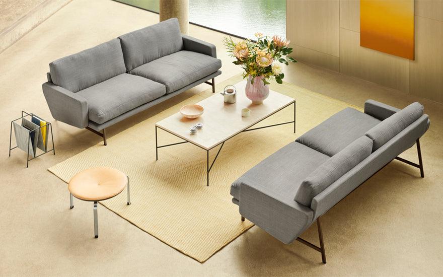 Lissoni Two-Seat Sofa, Piero lissoni, Fritz hansen