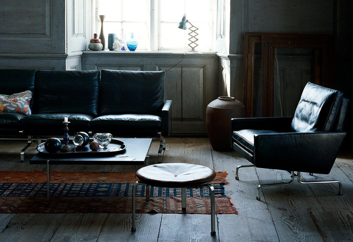 PK31 Three-Seat Sofa, Poul kjaerholm, Fritz hansen