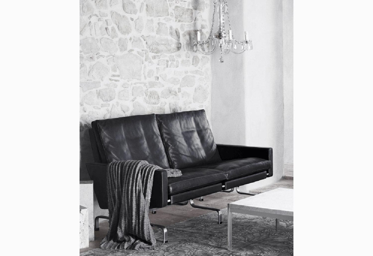 PK31 Two-Seat Sofa, Poul kjaerholm, Fritz hansen