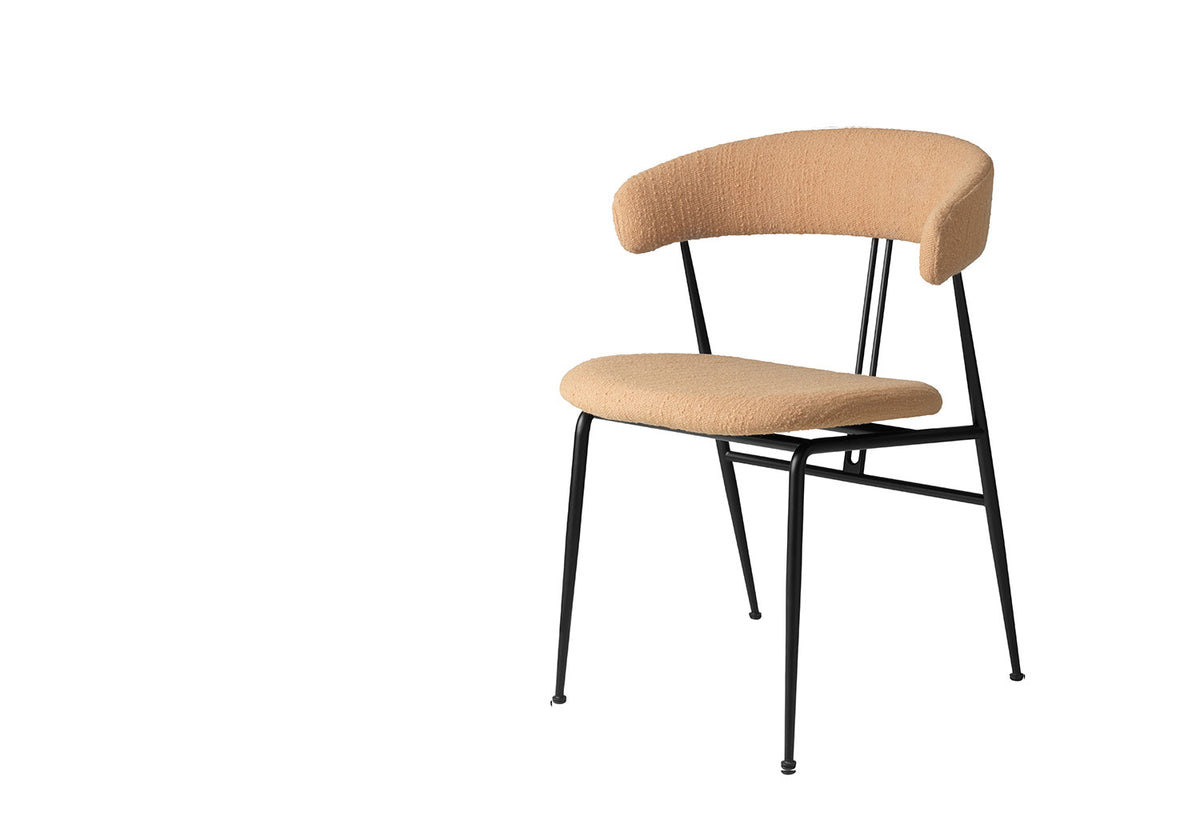 Violin chair - fully upholstered, Gamfratesi, Gubi
