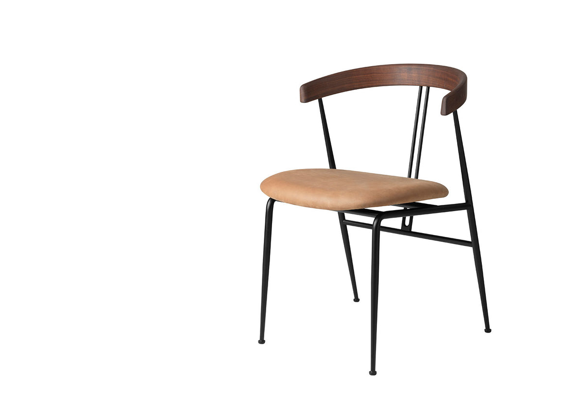 Violin Chair | Seat Upholstered, Gamfratesi, Gubi