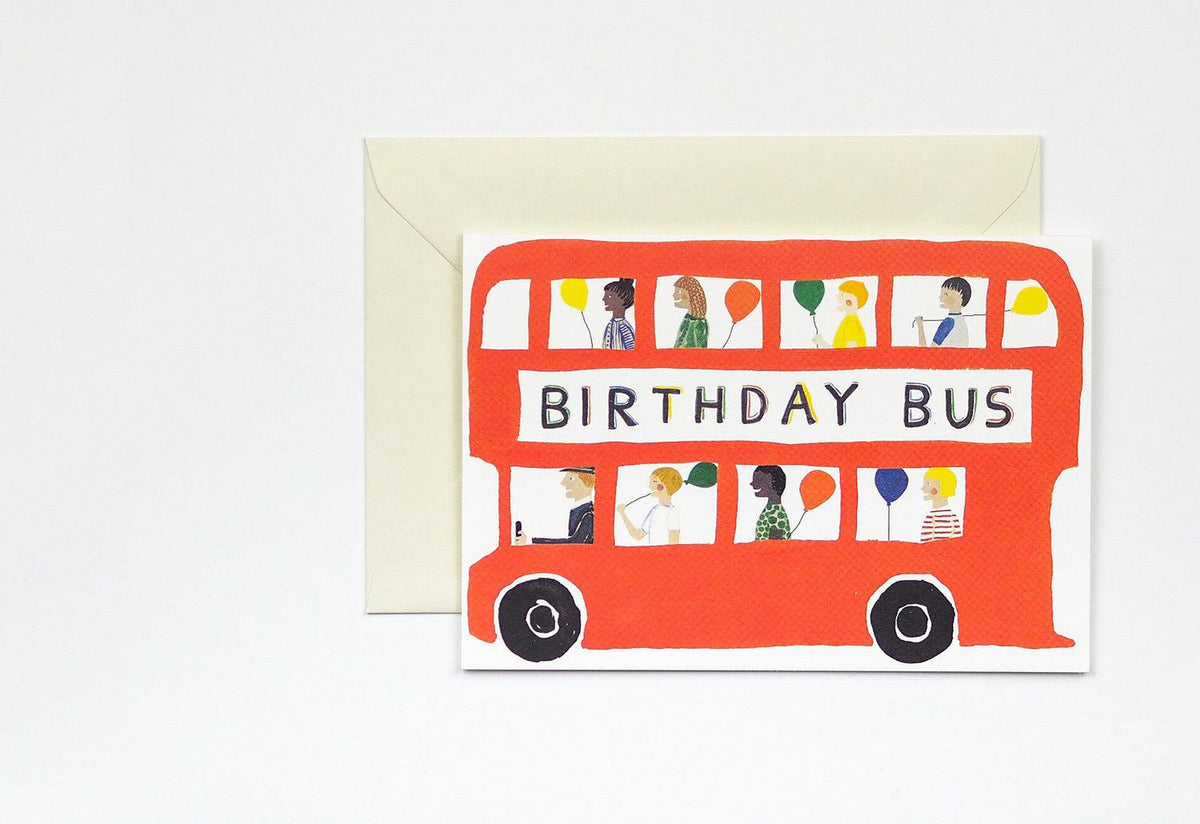 Birthday Bus Card, Hadley paper goods