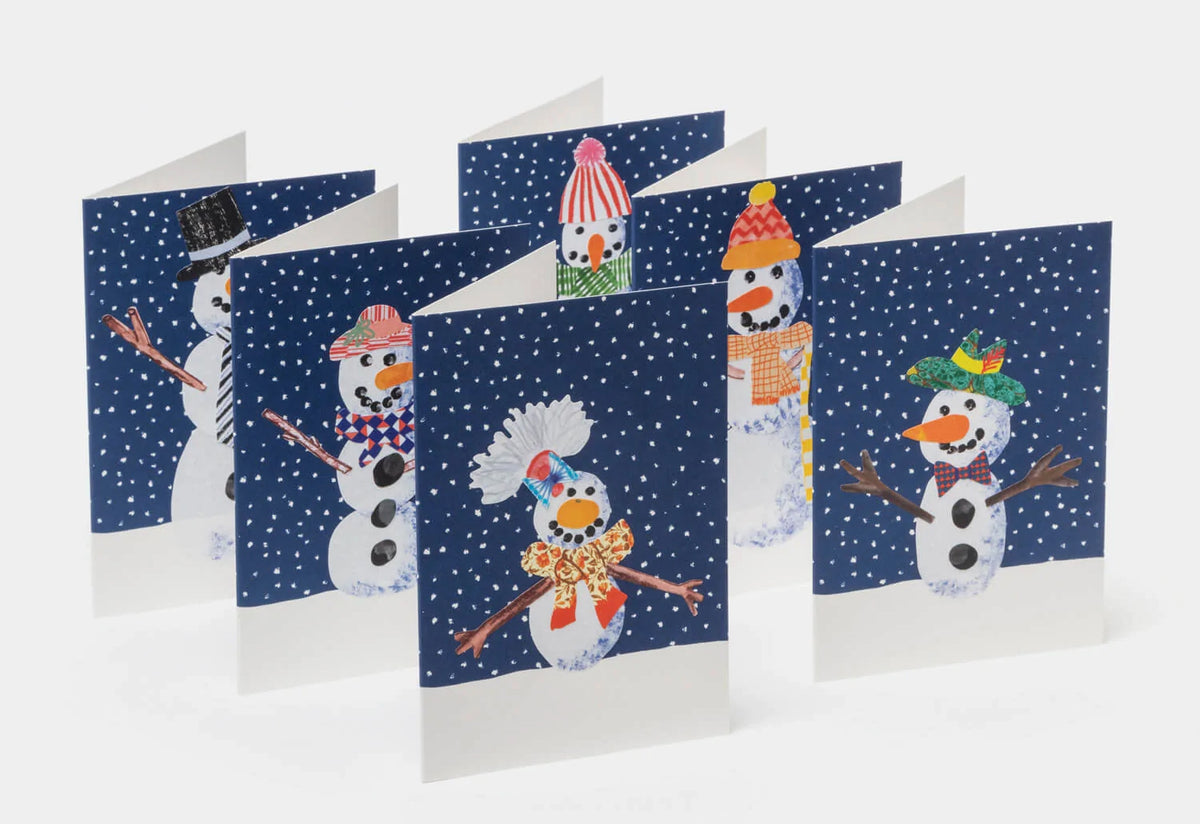 Make Your Own Christmas Cards Snowman Set, Hadley paper goods