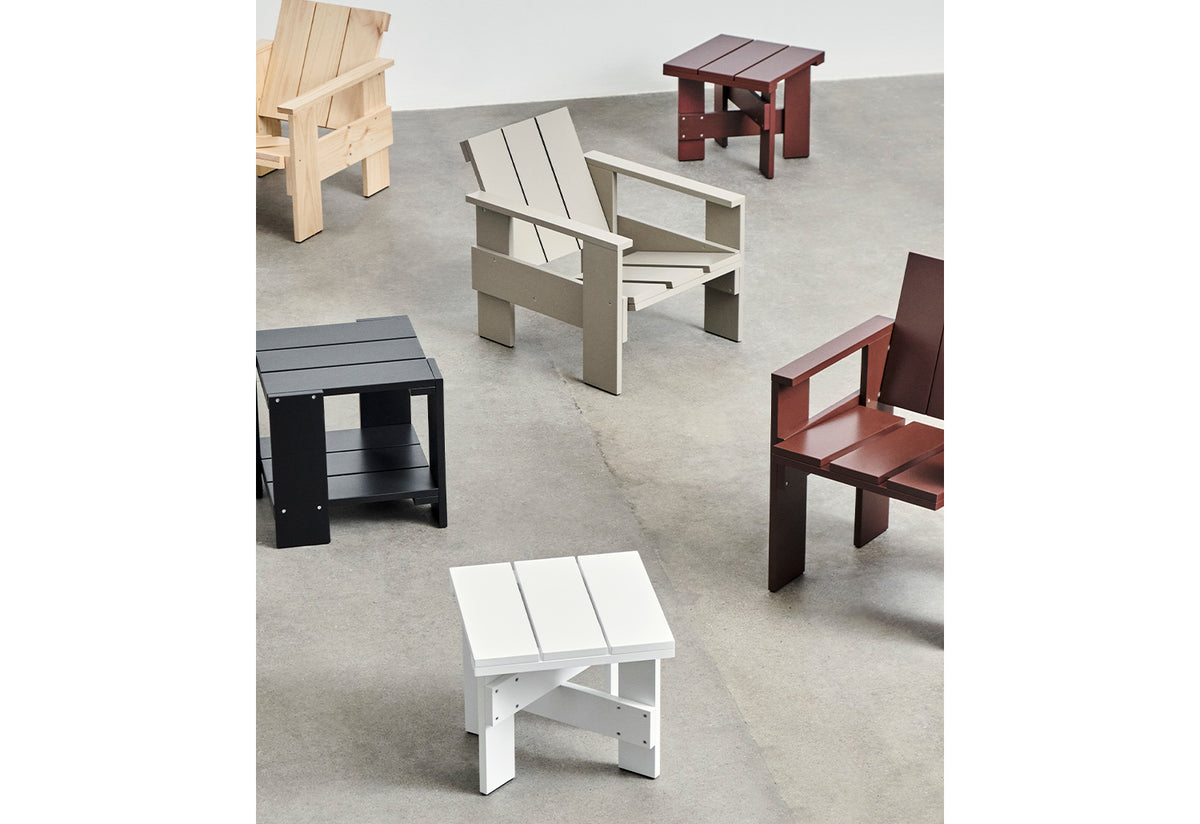 Crate Side Table, Gerrit t rietveld, Hay