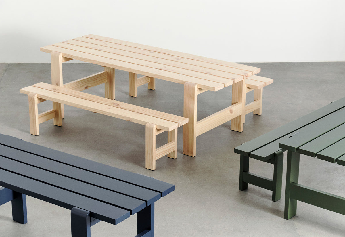 Weekday Bench, Hannes and fritz, Hay