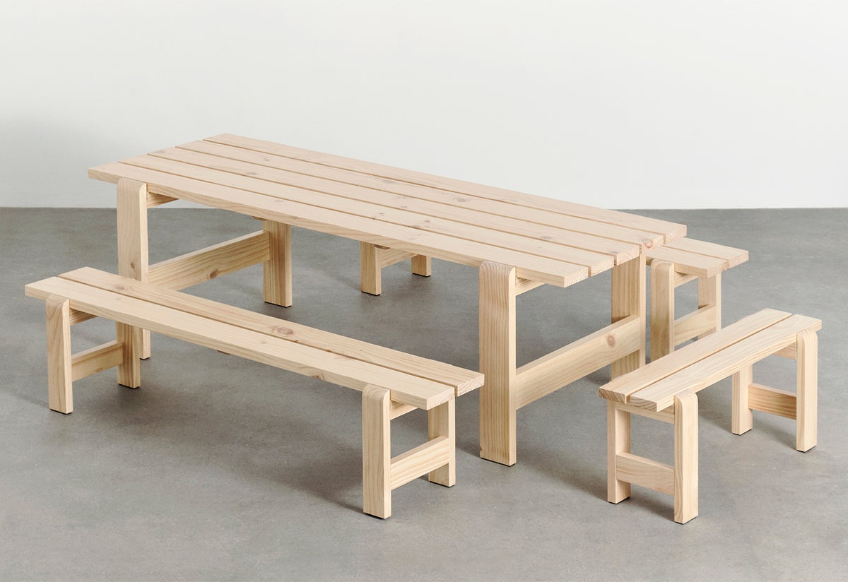 Weekday Table, 2022, Hannes and fritz, Hay
