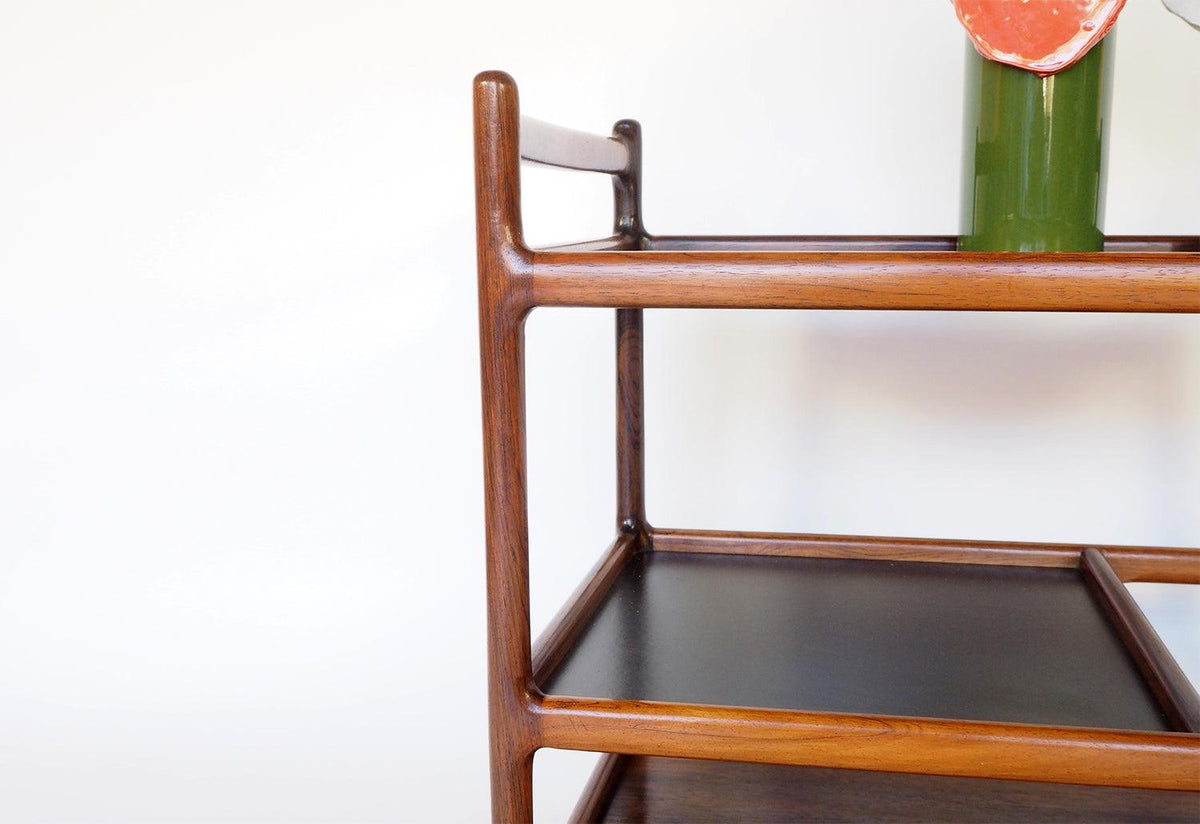 Henning Korch, Rosewood trolley, 1968