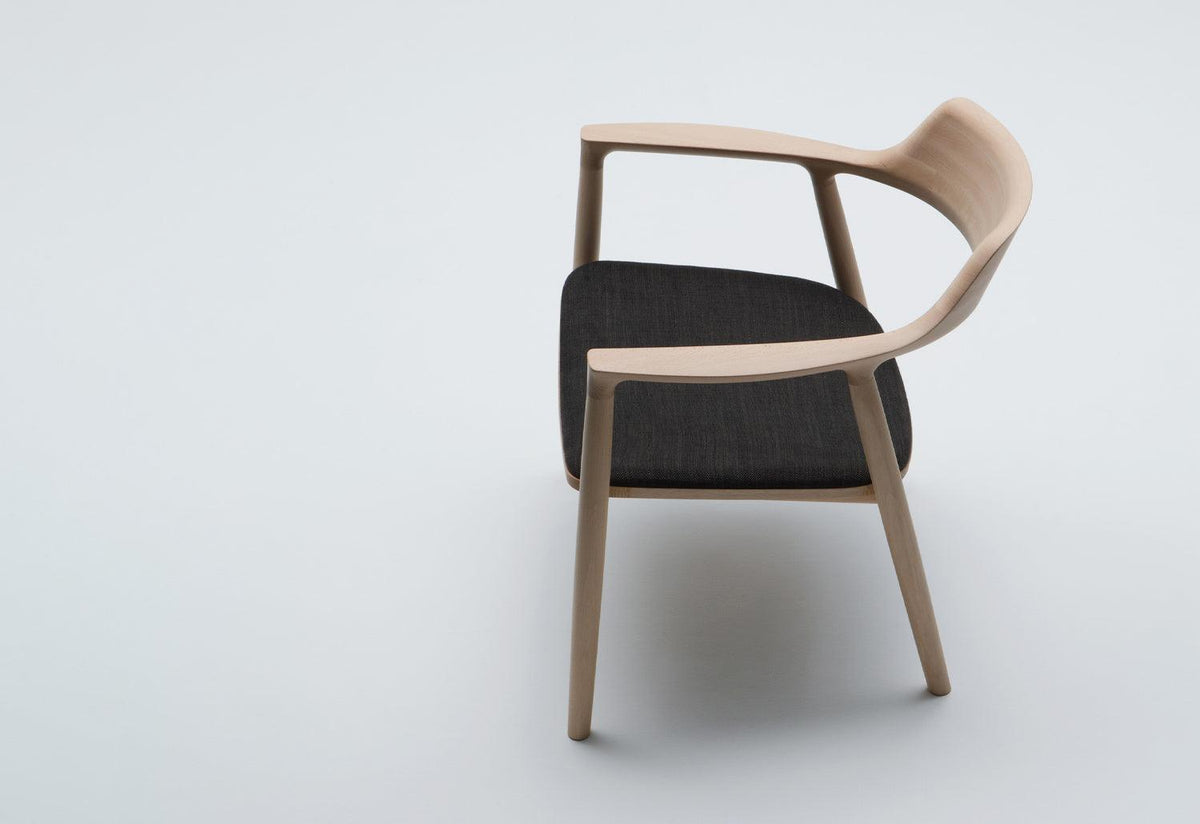 Hiroshima Upholstered Armchair, Naoto fukasawa, Maruni