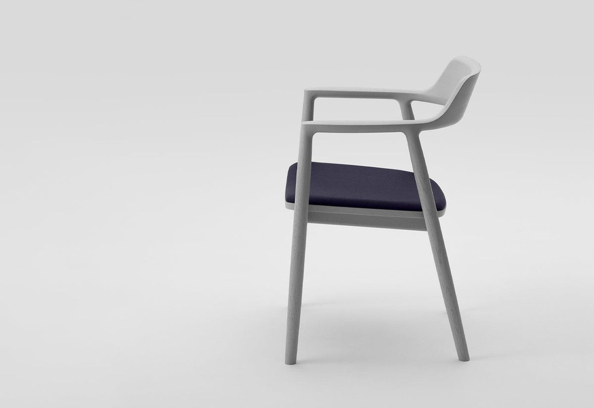Hiroshima Armchair | Upholstered, Naoto fukasawa, Maruni
