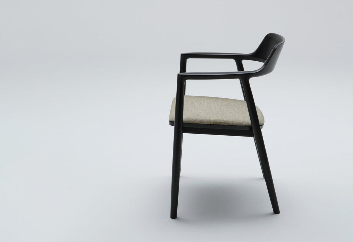Hiroshima Armchair | Upholstered, Naoto fukasawa, Maruni