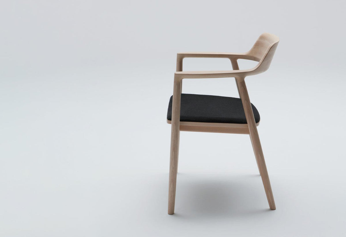 Hiroshima Armchair | Upholstered, Naoto fukasawa, Maruni