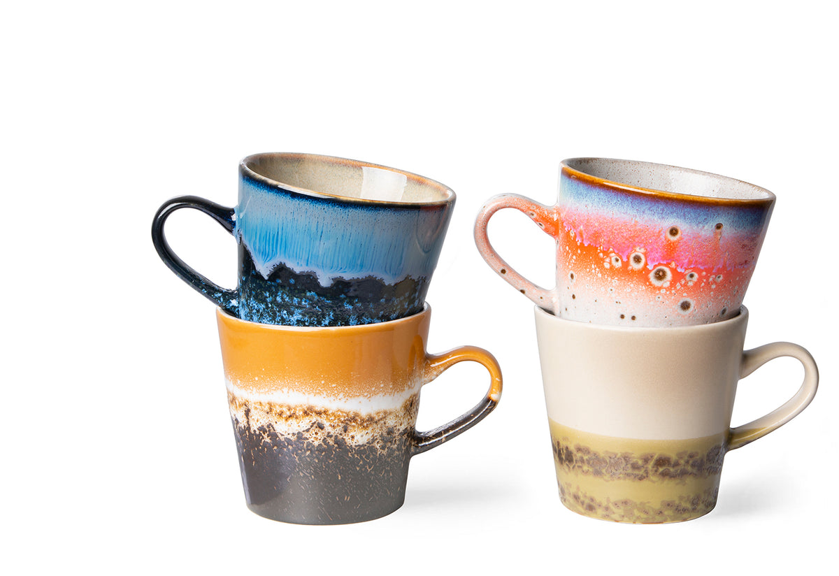 70s Americano Mug Set | Pegasus, Hkliving