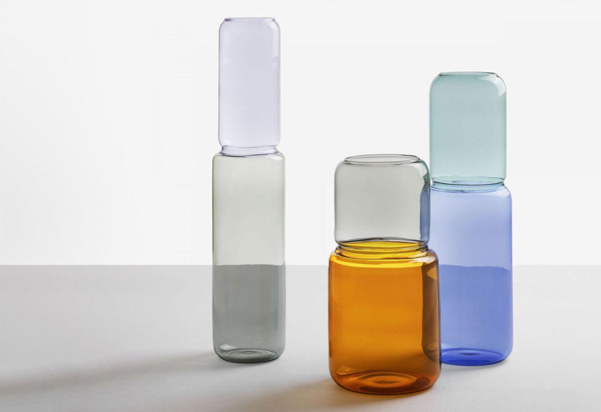 Revolve Borosilicate Glass Vase, Ichendorf milano