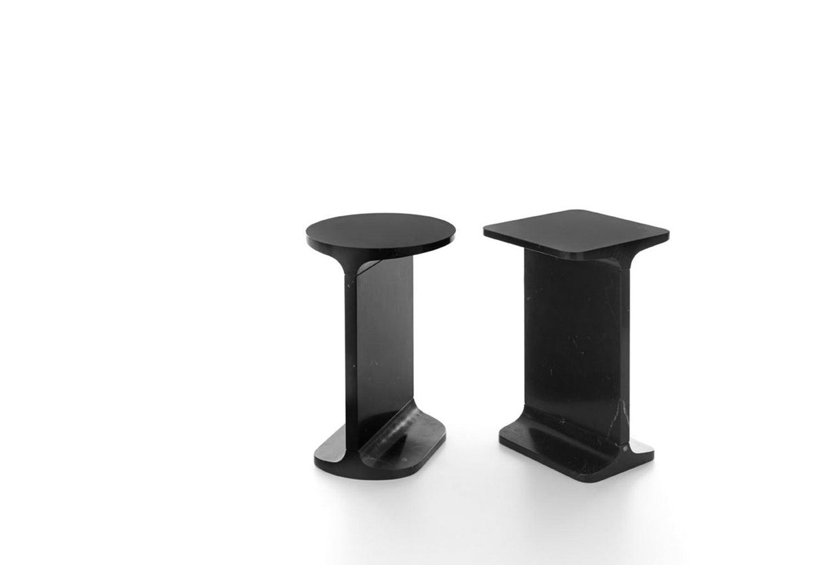 Ipe Quadro + Tondo Side Tables, James irvine, Marsotto