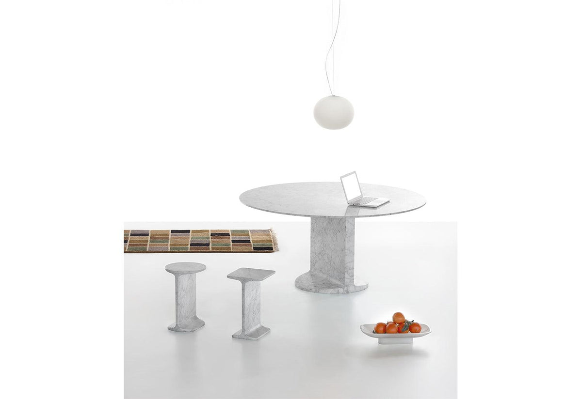 Ipe Quadro + Tondo Side Tables, James irvine, Marsotto