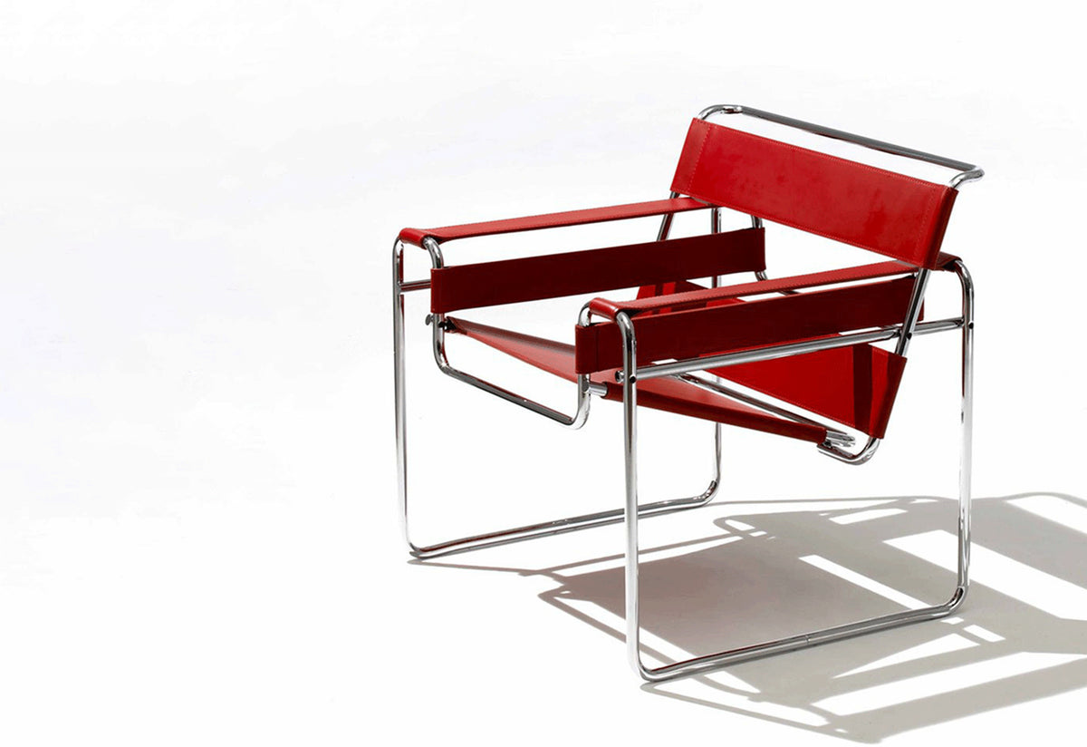 Wassily Lounge Chair, Marcel breuer, Knoll