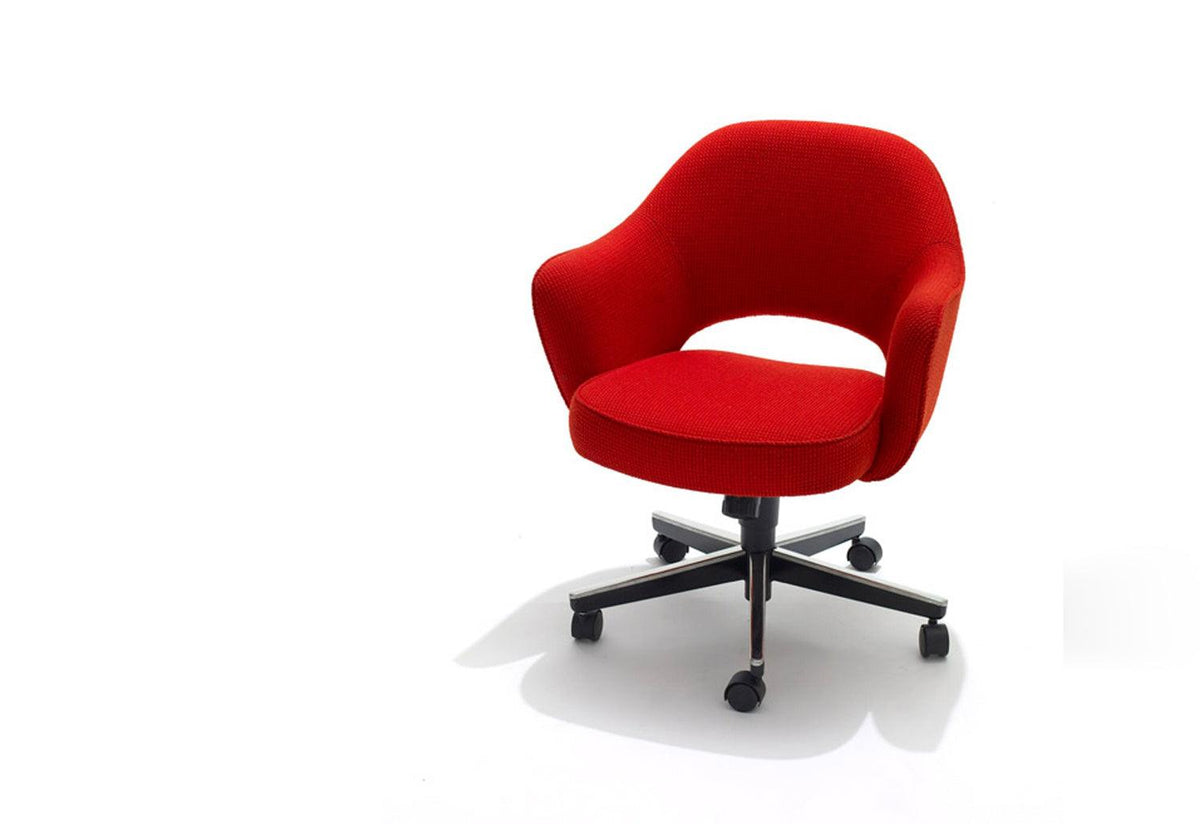 Swivel Base Knoll Saarinen Executive Armless Chair Knoll