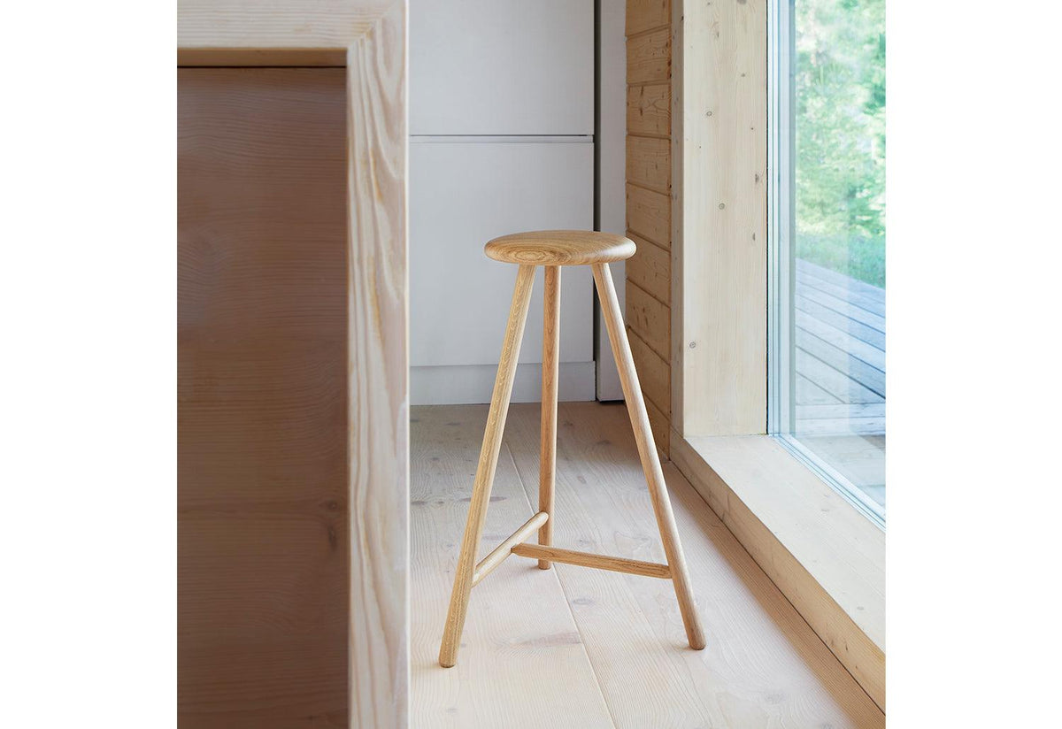 Perch Stool, Wesley walters and salla luhtasela, Nikari