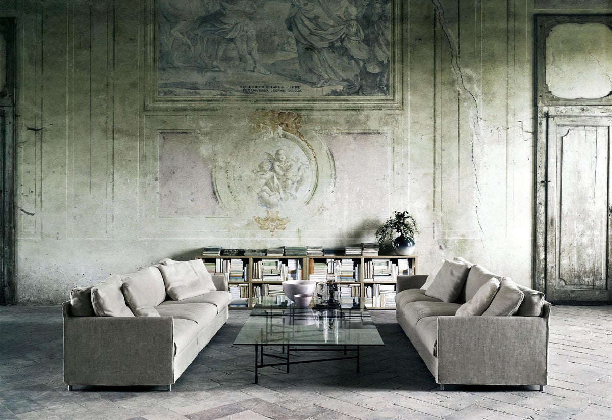 Chemise sofa, 2010, Piero lissoni, Living divani