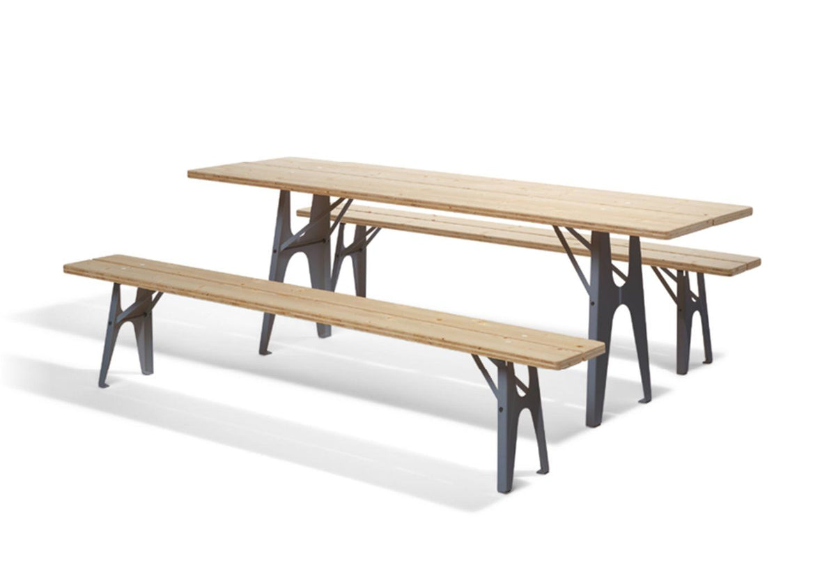 Ludwig outdoor dining table, 2008, Alexander seifried, Richard lampert