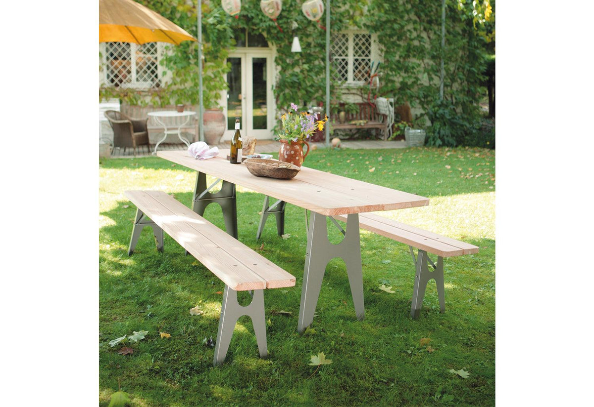 Ludwig outdoor dining table, 2008, Alexander seifried, Richard lampert