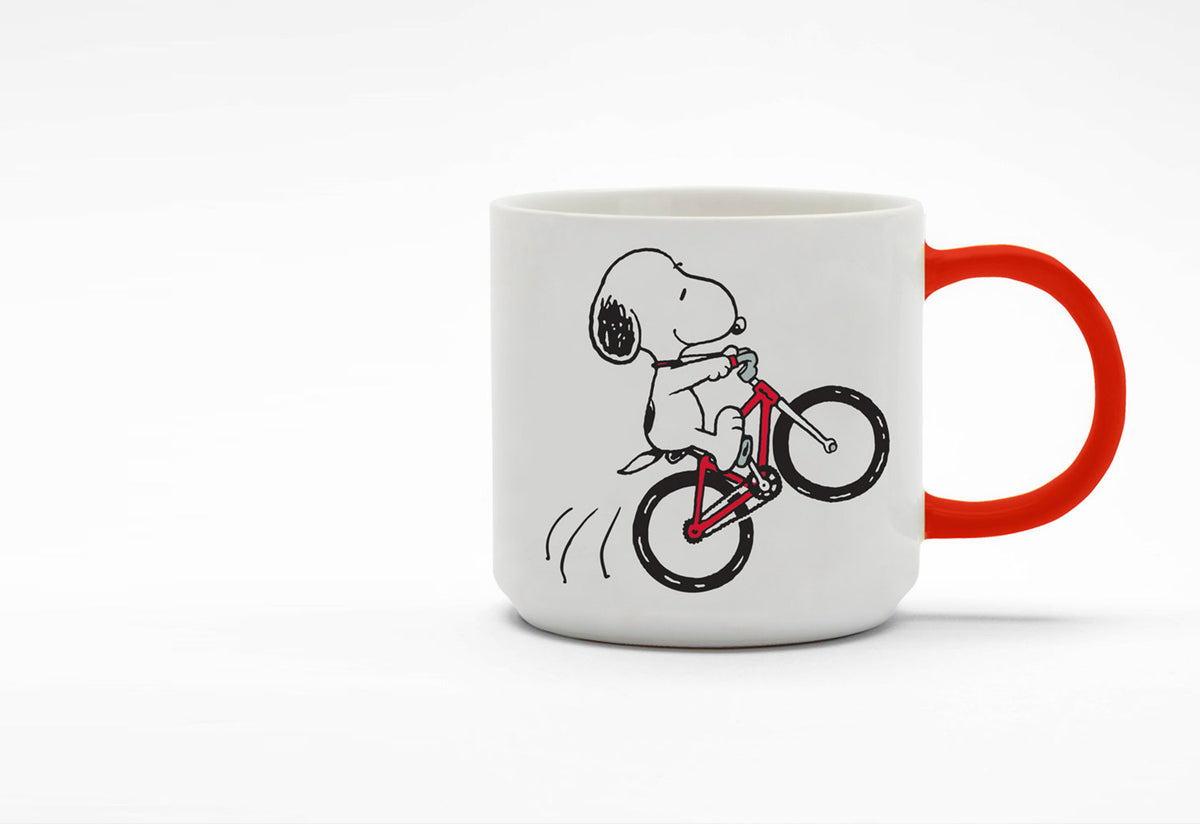 Peanuts Born To Ride mug, Magpie