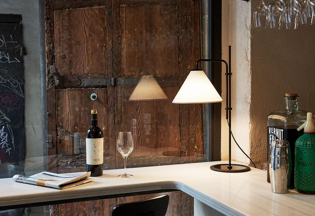 Funiculi Table Lamp | Fabric Shade, Lluís porqueras, Marset