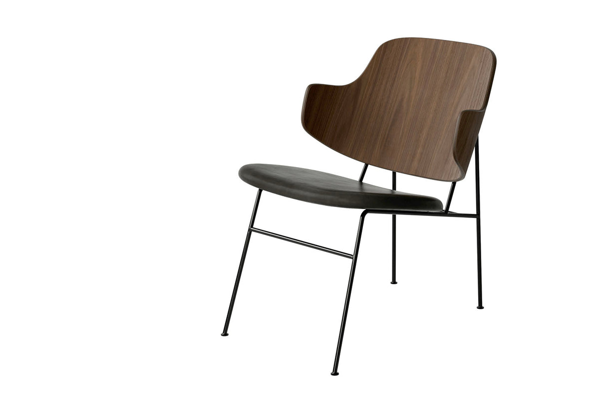 Penguin Lounge Chair with upholstered seat, 1953, Ib kofod larsen, Menu