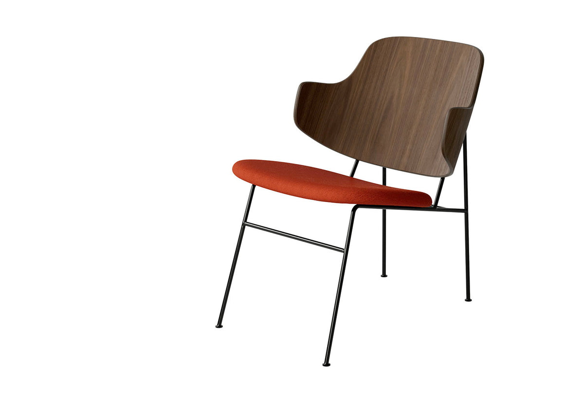 Penguin Lounge Chair with upholstered seat, 1953, Ib kofod larsen, Menu