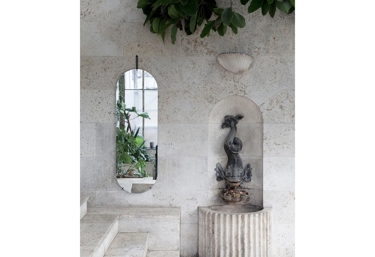 Frameless Tall Wall Mirror, Moebe