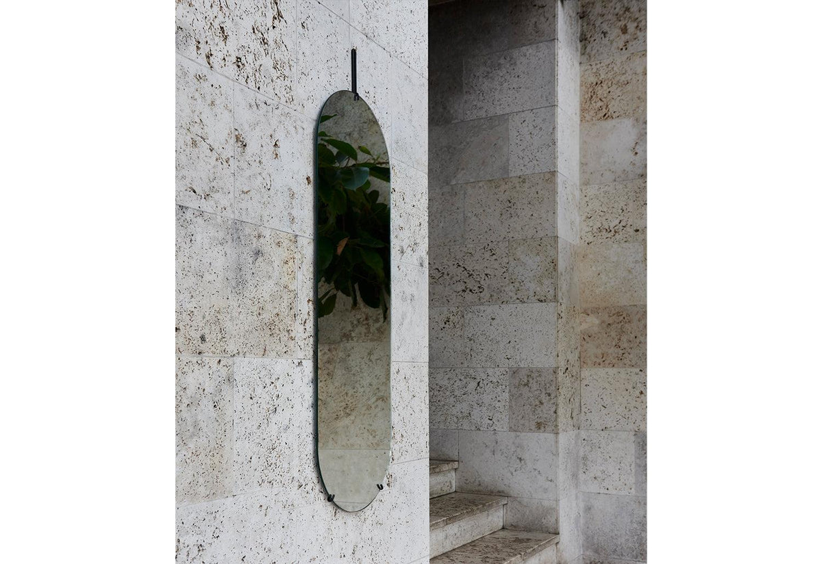 Frameless Tall Wall Mirror, Moebe