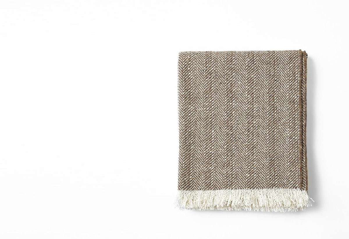 Mourne Textured Herringbone blanket, 2021, Gerd hay-edie, Mourne textiles