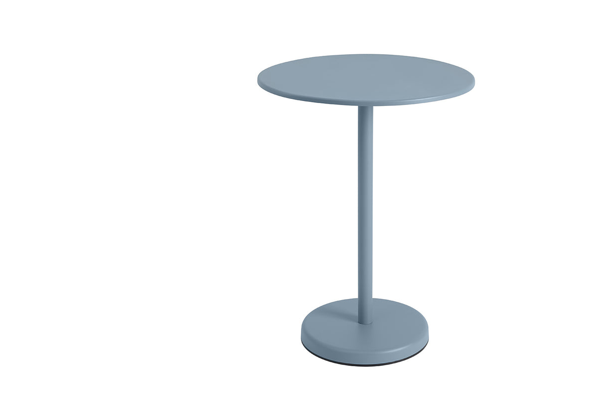 Linear Steel Café Table | Round, Thomas bentzen, Muuto