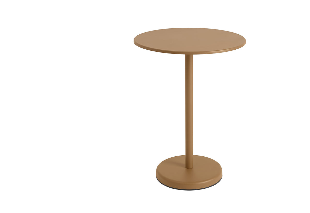 Linear Steel Café Table | Round, Thomas bentzen, Muuto