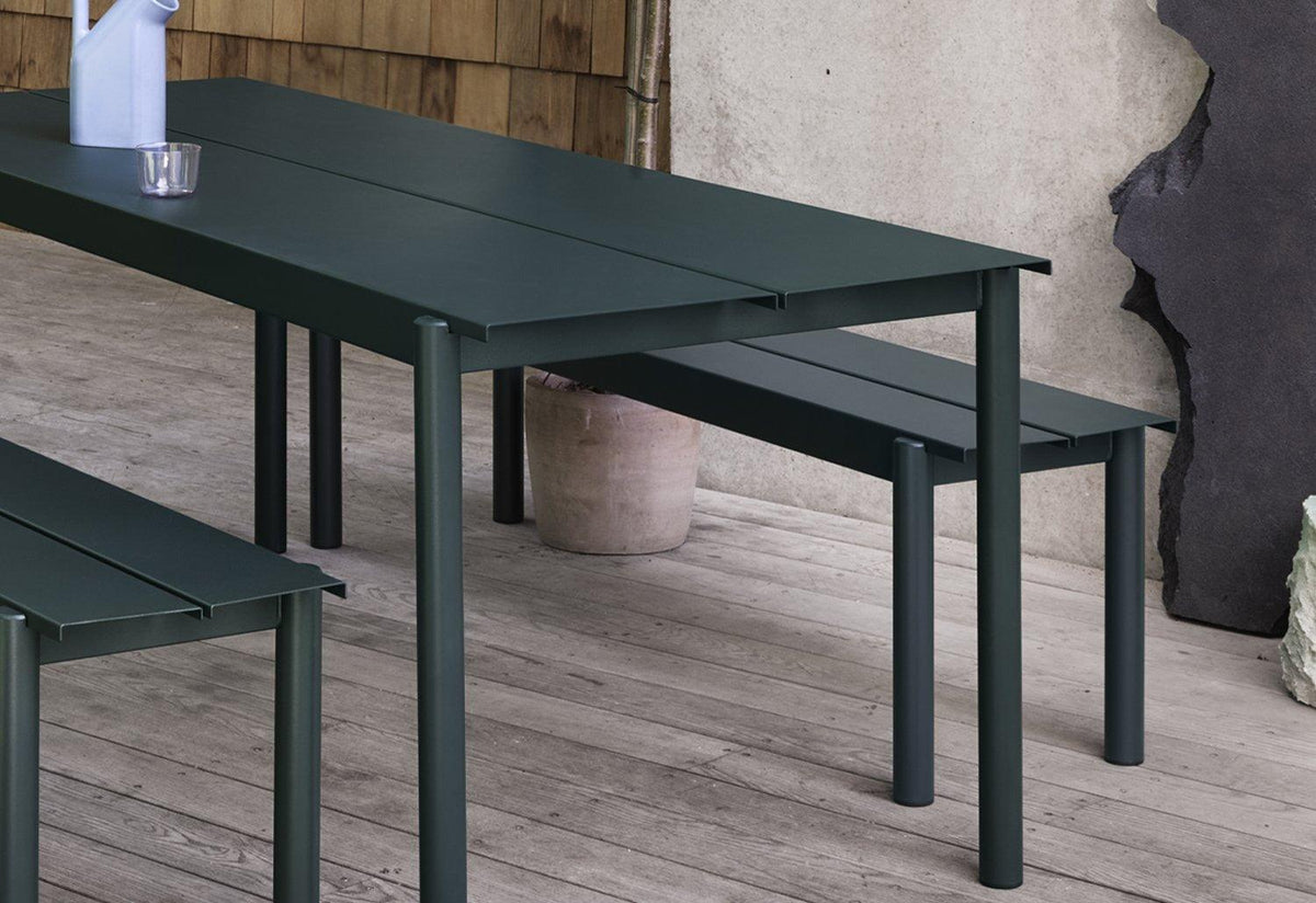 Muuto linear 2024 steel bench