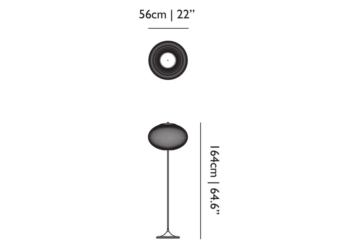 NR2 Floor Lamp, Bertjan pot, Moooi