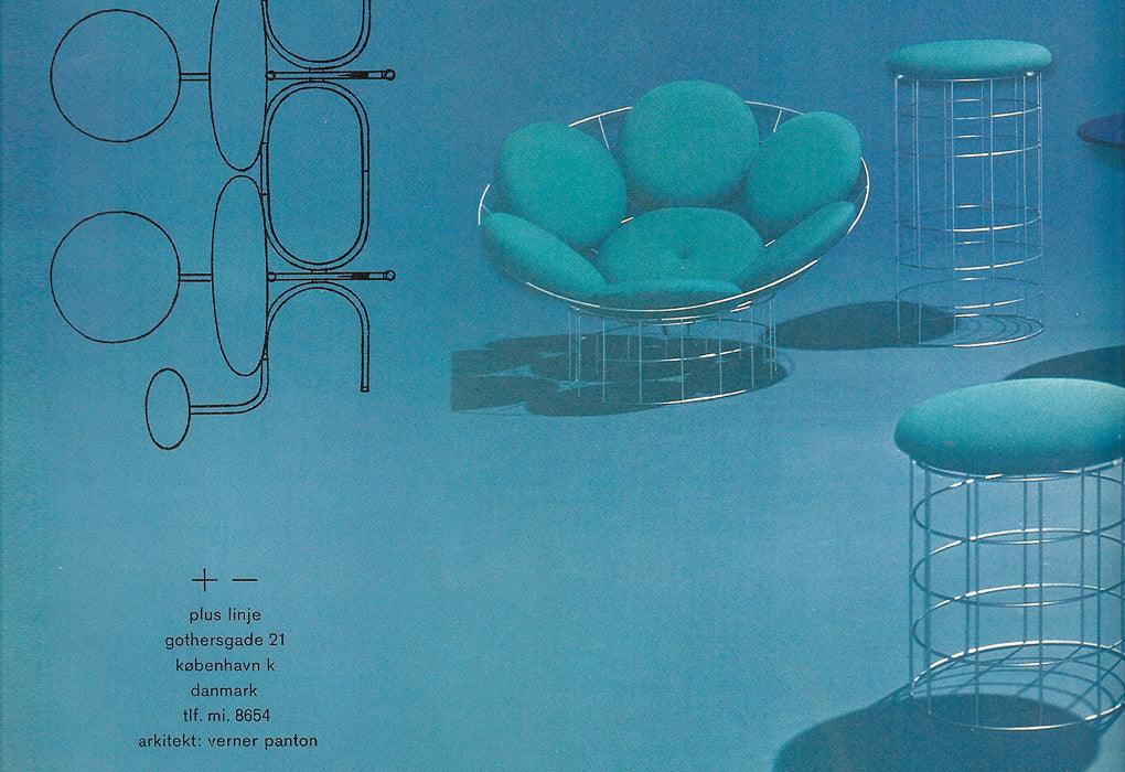 Panton, Wire stools, 1959