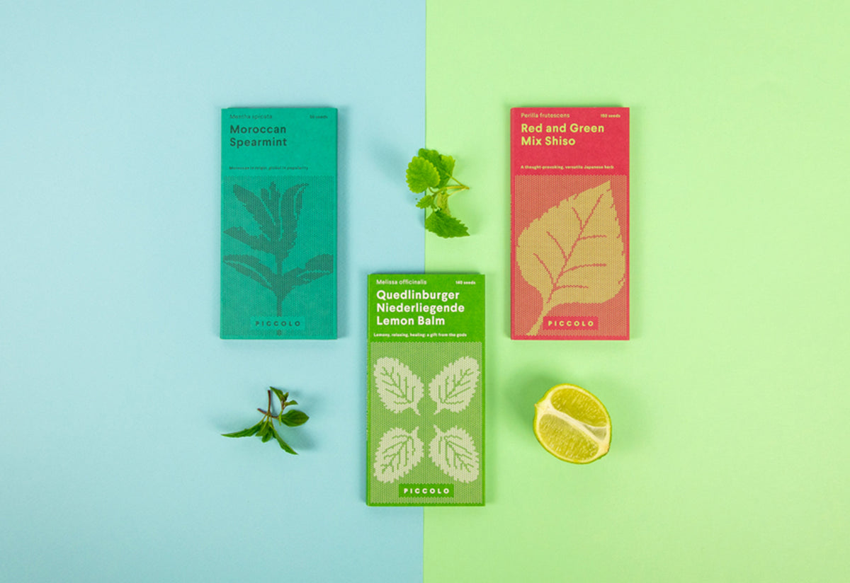 Piccolo Cocktail Herb Seed Collection, Piccolo