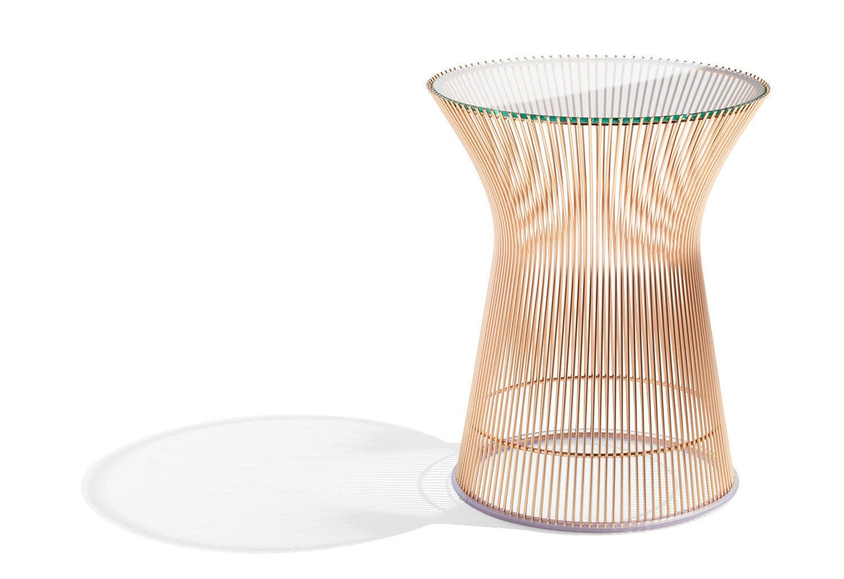 Platner Side Table | Gold, Warren platner, Knoll