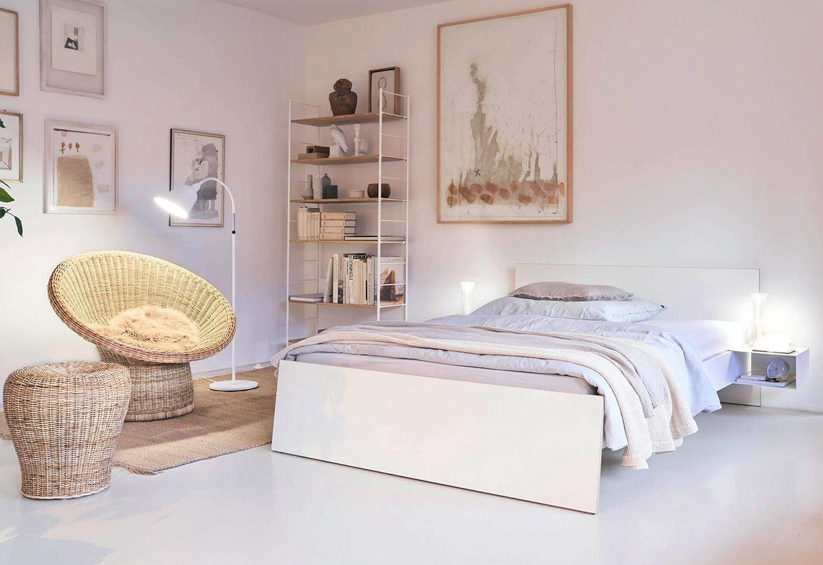 E10 Rattan Lounge Chair, Egon eiermann, Richard lampert